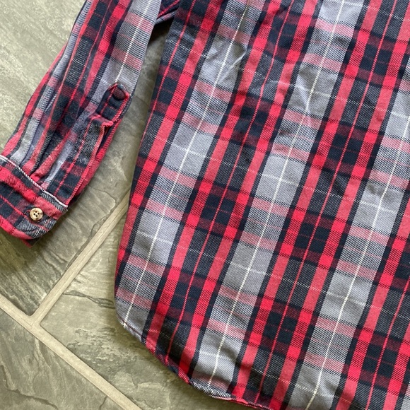 Carhartt Vintage Worn Men’s Flannel Button Down Shirt size Large - Picture 9 of 12